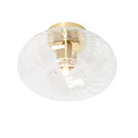 QAZQA Art Deco plafondlamp goud met glas - Ayesha - thumbnail