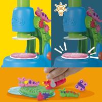 Play-Doh microscoop met licht - 5 kleipotjes - thumbnail