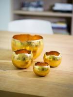 Cosy & Trendy Waxinelichthouder Goud - ø 15 cm - thumbnail