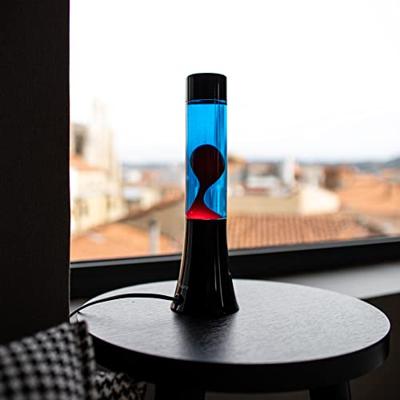 Mini lavalamp blauw en rood Mini lavalamp blauw en rood