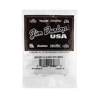 Dunlop Clear D Plastic Fingerpick vingerplectrum medium - thumbnail