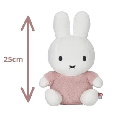 Nijntje Fluffy Knuffel 25 cm Roze