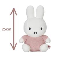 Nijntje Fluffy Knuffel 25 cm Roze - thumbnail