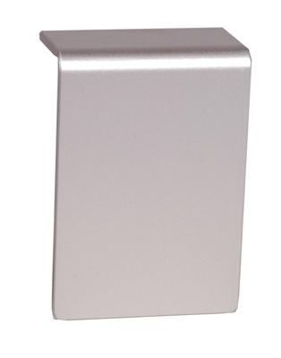 Elektro Plint koppelstuk Aluminium 80mm