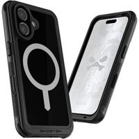 Ghostek Nautical Waterproof MagSafe Case + Belt Swivel Holster Apple iPhone 16 Black - thumbnail
