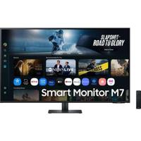 PC-scherm - SAMSUNG - 32 inch - UHD 4K - 60Hz - VA-paneel - 4ms - SMART MONITOR M7 - M70F - Zwart - thumbnail