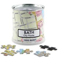 Channel Distribution City Puzzle magnetisch Bath 100 stukjes - thumbnail