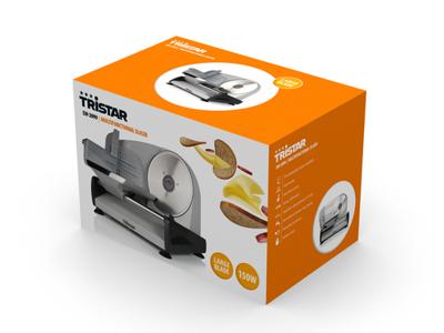 Snijmachine Tristar Em-2099 150W Zwart 150 W - thumbnail