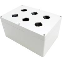 Hammond Electronics 1554PB6B Universele behuizing 240 x 160 x 120 Polycarbonaat Grijs 1 stuk(s) - thumbnail