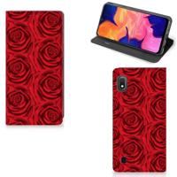 Samsung Galaxy A10 Smart Cover Red Roses - thumbnail