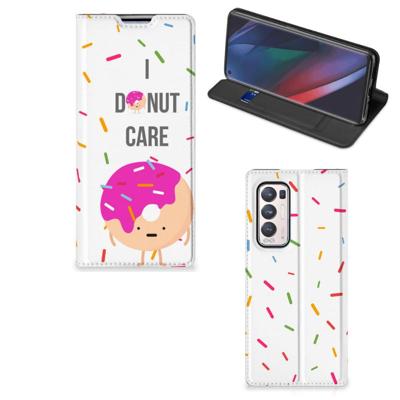 OPPO Find X3 Neo | Flip Style Cover | Donut Roze