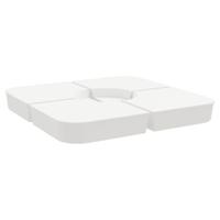 4-delige Set parasolvoeten voor kruisvoet parasol 100 kg PP - thumbnail