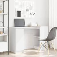 Bureau 120x42x76 cm spaanplaat wit - thumbnail