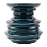 POLSPOTTEN Stacked Plates Vaas - Donkergroen - thumbnail