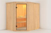 Karibu | Carin Sauna | Helderglas Deur - thumbnail