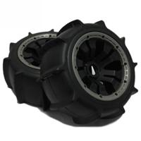 Set achterwielen "Sand Buster" compleet met Poison velgen - thumbnail