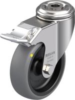 Blickle LKRXA-TPA 101G-FI-ELS Zwenkwiel met rem Wieldiameter: 100 mm Draagvermogen (max.): 70 kg 1 stuk(s) - thumbnail