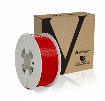 Verbatim 55030 55030 Filament ABS kunststof 1.75 mm 1000 g Rood 1 stuk(s)