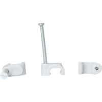 Kopp 346304082 Spijkerclip 346304082 Bundel-Ø (bereik) 5 tot 10 mm Voor lintkabel Grijs 50 stuk(s) - thumbnail