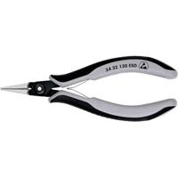 Knipex 34 32 130 ESD Rondbektang ESD Recht Chroom-vanadium kogellagerstaal 135 mm - thumbnail