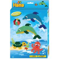 Hama strijkkralenset - dolfijnen, 2000st. - thumbnail