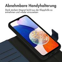 Accezz Bookcase,2 in 1 Case compatibel met Samsung Galaxy A14 (4G), Samsung Galaxy A14 (5G) - Donkerblauw - thumbnail