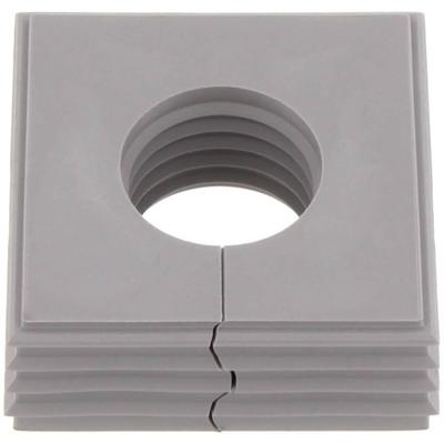 Weidmüller CABTITE SE 20-21 LRG GY Dicht-inzetstuk Gegroefd Klem-Ø (max.) 21 mm TPE (geurloos rubbermengsel) Lichtgrijs 10 stuk(s)
