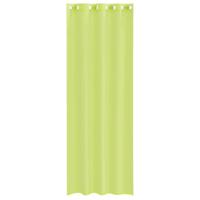 Voile Gordijnen met doorvoertules 2 st 140x300 cm appelgroen - thumbnail