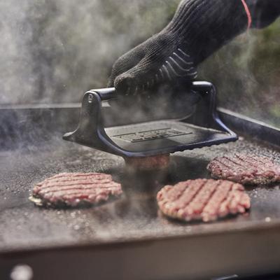 Weber bakplaat pers