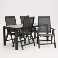 Tuinstoel Primero met Romane tafel 166 x 84 cm keramiek - thumbnail