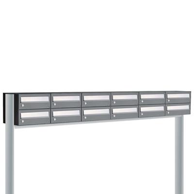 Allux Hive Set 6-Breed, 2-Hoog Met Dak Op Statief Antraciet - 40030065_6x2ds Allux Hive Set 6-Breed, 2-Hoog Met Dak Op Statief Antraciet - 40030065_6x2ds