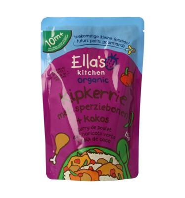 Kipkerrie sperzieboon kokos 10+ maanden bio 190 Gram