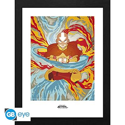 Avatar the Last Airbender Framed Print - Aang Avatar State