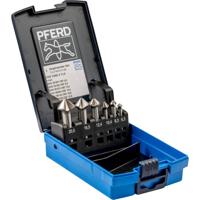 PFERD TOOLS SET KES HSSE DIN 335 C90° 6 25202157 Kegelverzinkboorset 6.3 mm, 8.3 mm, 10.4 mm, 12.4 mm, 16.5 mm, 20.5 mm HSS 1 stuk(s) - thumbnail