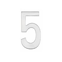 Intersteel Huisnummer 5Numbra 15cm RVS - 0035.402045 - thumbnail