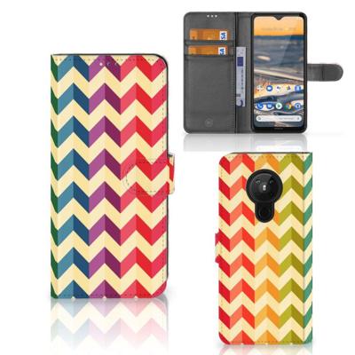 Nokia 5.3 | Telefoon Hoesje | Zigzag Multi Color Nokia 5.3 | Telefoon Hoesje | Zigzag Multi Color