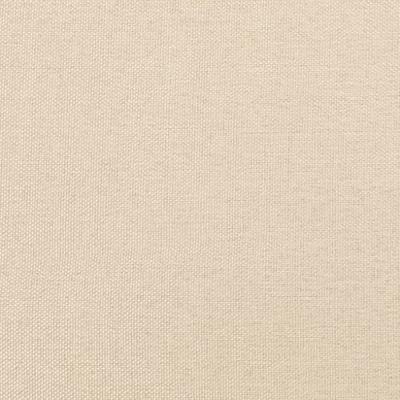 Bedframe zonder matras 120x190 cm stof crèmekleurig