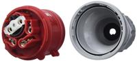 Schwabe CEE Contactstop 400V 32A 5-polig, 6h met fasewissel IP44 - thumbnail