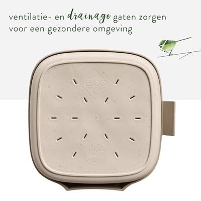 elho vogelhuis cosy bird house d18 h23cm Paddenstoel beige elho vogelhuis cosy bird house d18 h23cm Paddenstoel beige