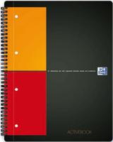 Oxford 100104329 Collegeblok Grijs, Oranje, Rood DIN A4+ Geruit Aantal paginas: 80 - thumbnail