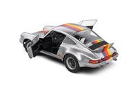 Solido Porsche 911 RSR Kremer 1973 silber 1:18 Auto - thumbnail