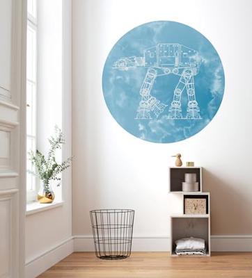 Komar Into Adventure; Komar Dots Behangcirkel Star Wars - AT-AT - DD1-025