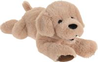 Tender Toys knuffel hond 48 cm bruin - thumbnail