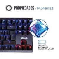 Toetsenbord iggual ONYX RGB - thumbnail