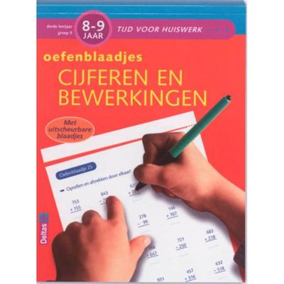 Deltas Oefenblaadjes cijferen en bewerkingen (8-9 j.)
