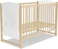 Viking Choice  Ledikant beer 124,3x65,3 - Pijnboom - zonder matras - zonder lade - thumbnail