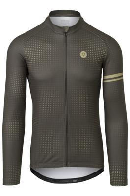 AGU Pixel Fietsshirt Lange Mouwen Essential Heren - Groen - L AGU Pixel Fietsshirt Lange Mouwen Essential Heren - Groen - L