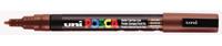 Paintmarker uni posca pc3m f bruin - thumbnail