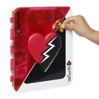 Mattel Disney Descendants 4: De opkomst van rood, kastspeelset met exclusieve kleding en accessoires, Red's Rise & Rebel speelgoedkast - thumbnail