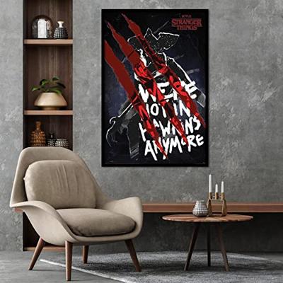 Poster Stranger Things - 4 Not in Hawkins 61x91,5cm Poster Stranger Things - 4 Not in Hawkins 61x91,5cm